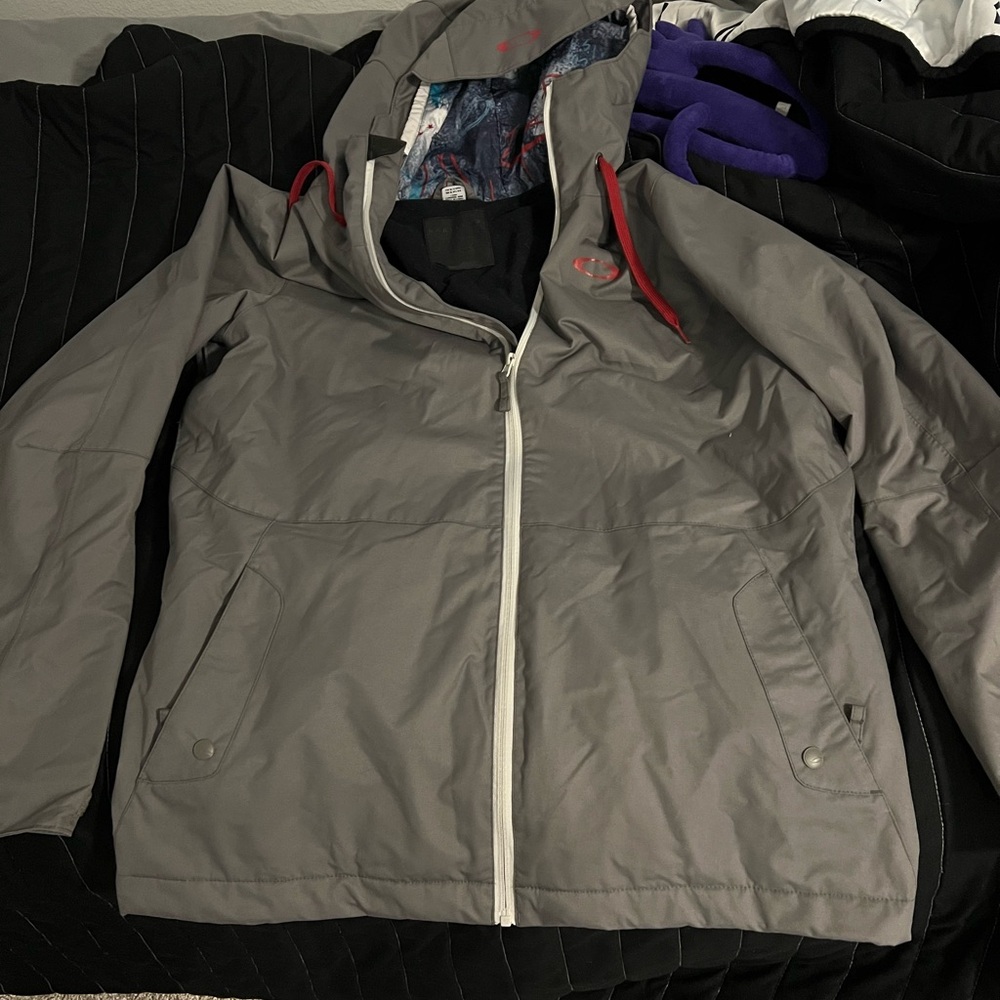 Oakley Black and Gray Jacket